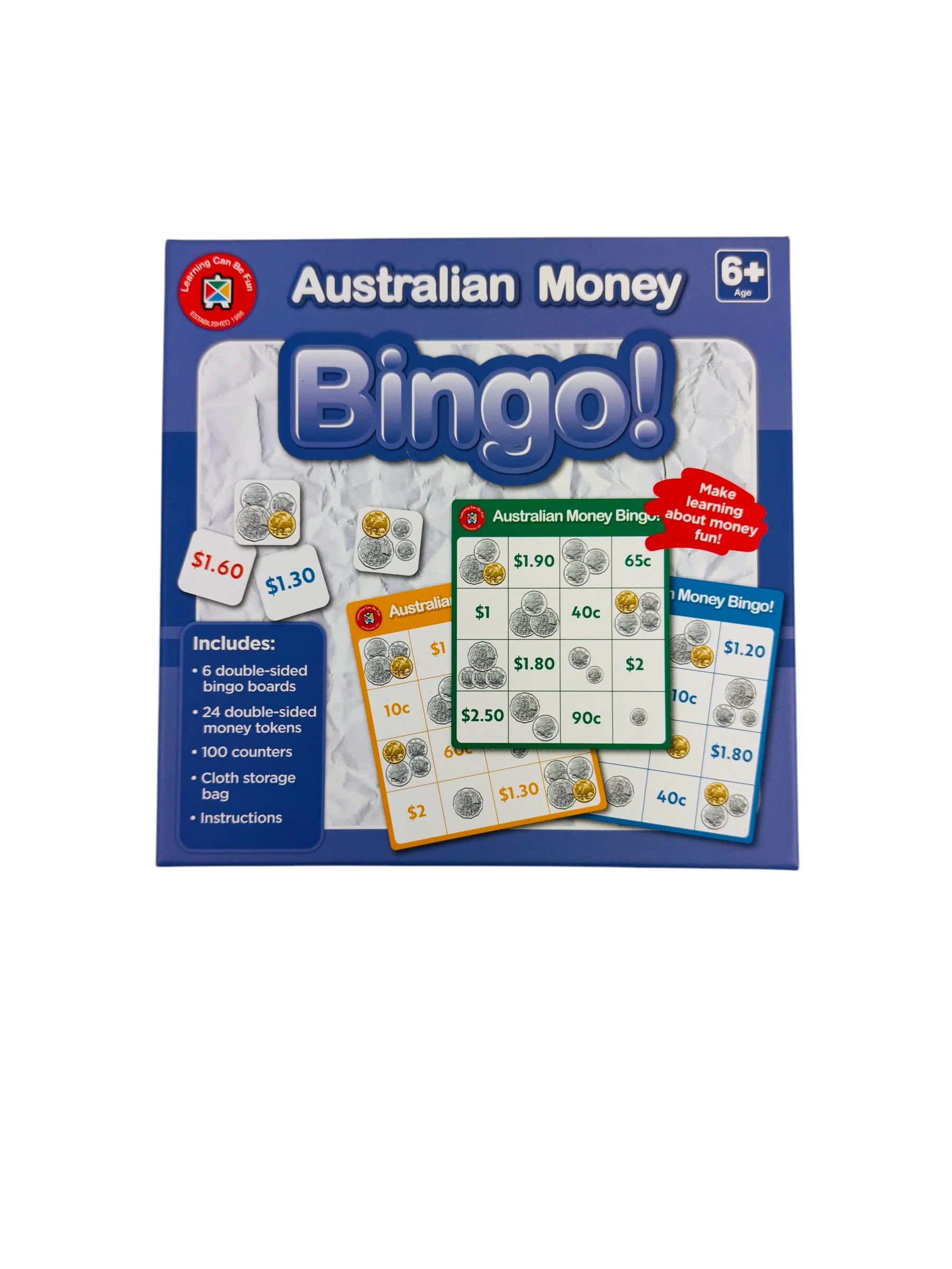Australian Money Bingo