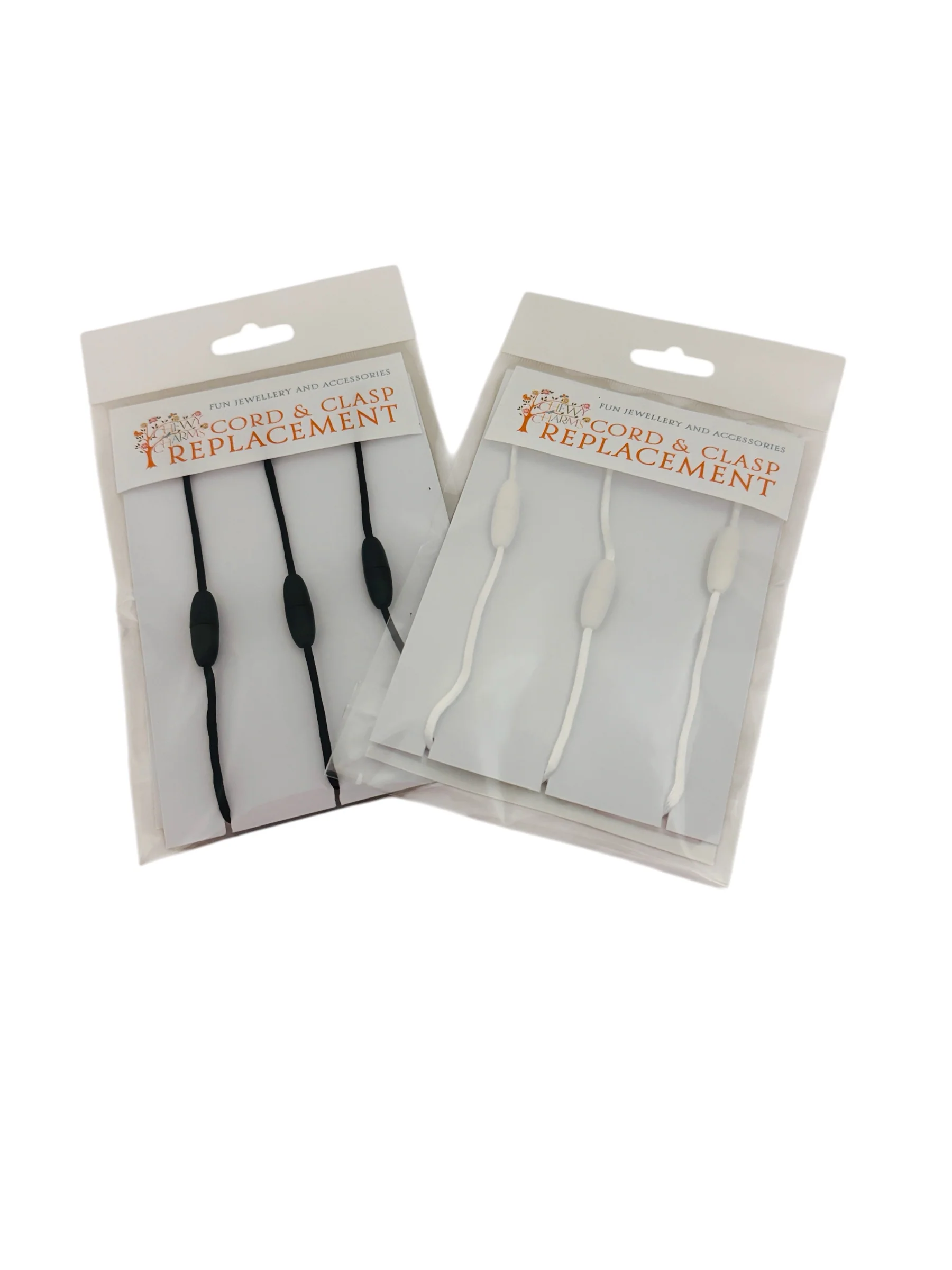 Chewy Charms Cord & Clasp Replacement Pk 3