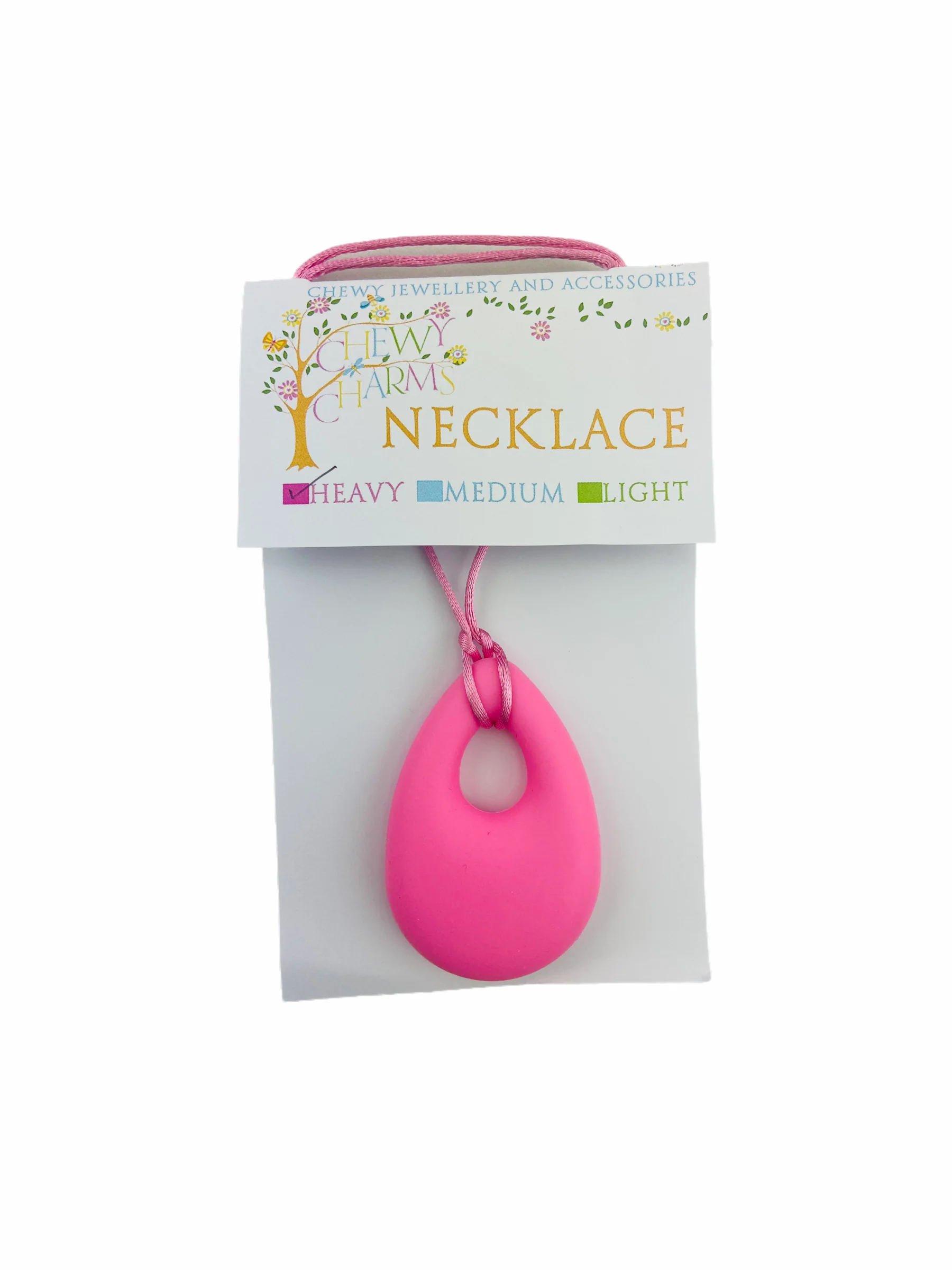 Chewy Charms Necklace Chew - Teardrop - Image 2