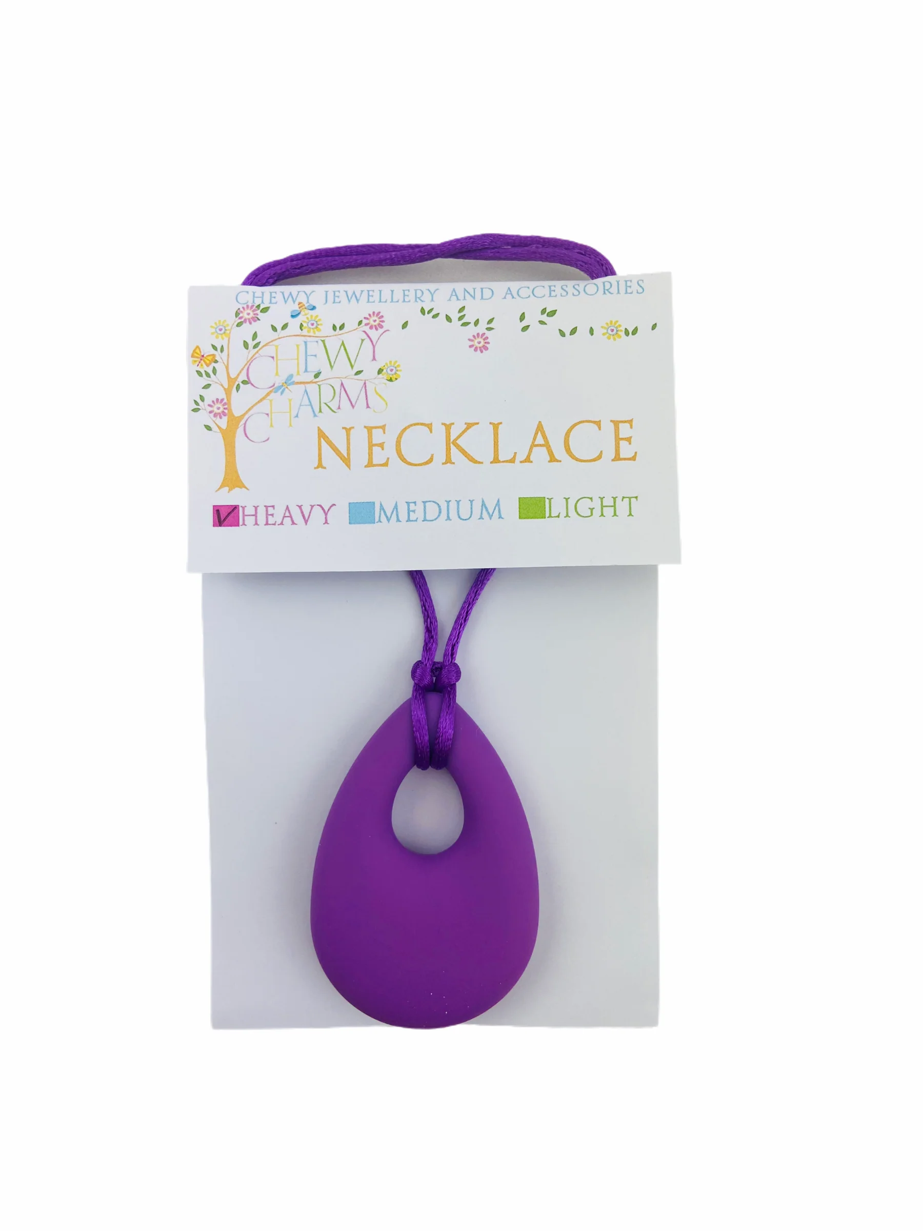 Chewy Charms Necklace Chew - Teardrop - Image 4