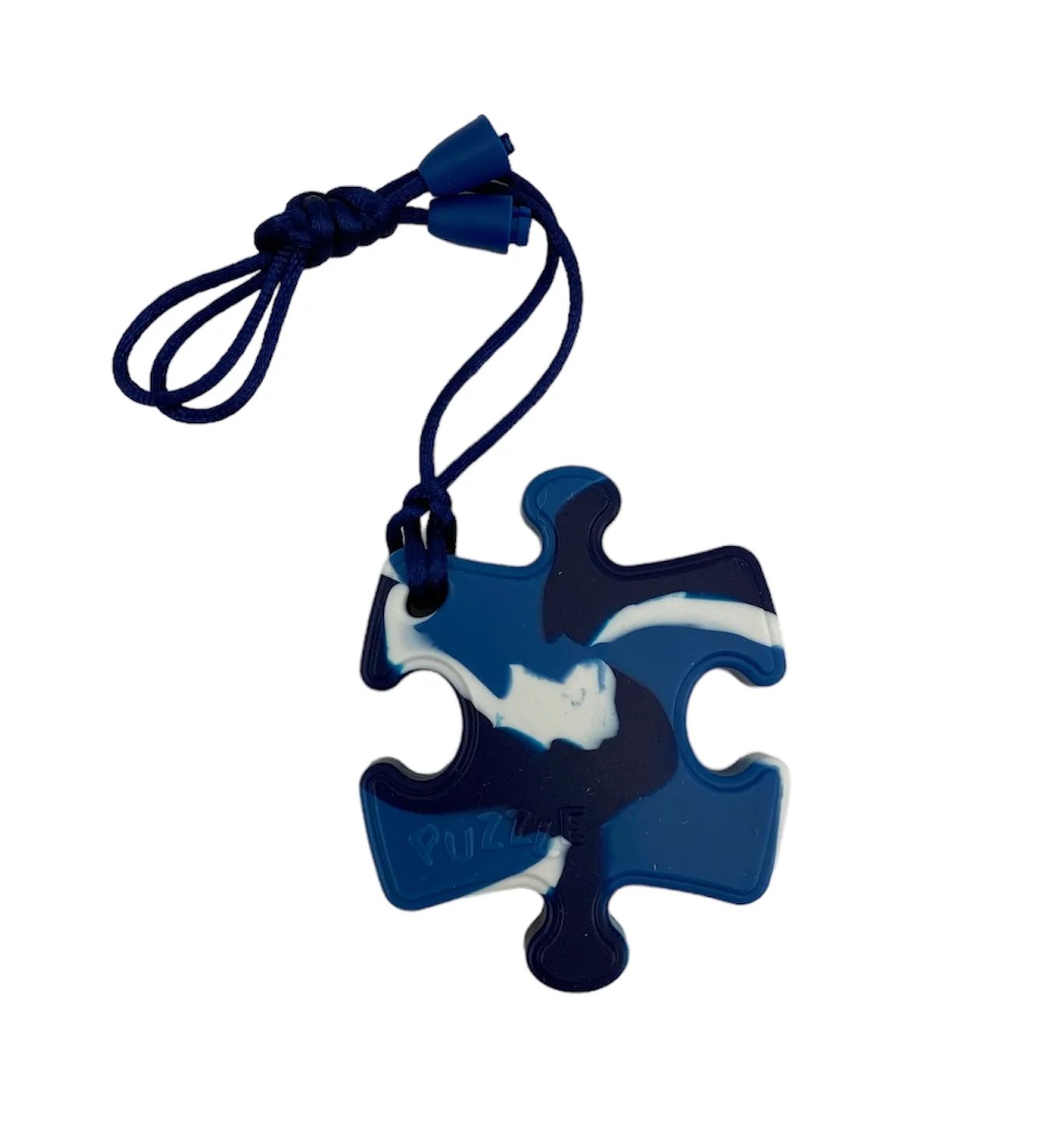 Chewy Charms Necklace Chews - Blue/Puzzle - Image 2