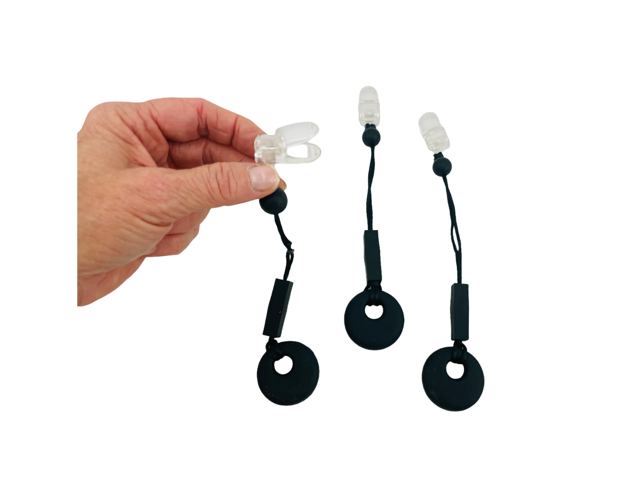Chewy Charms Shirt Saver CLIP ON - Circle 3pack