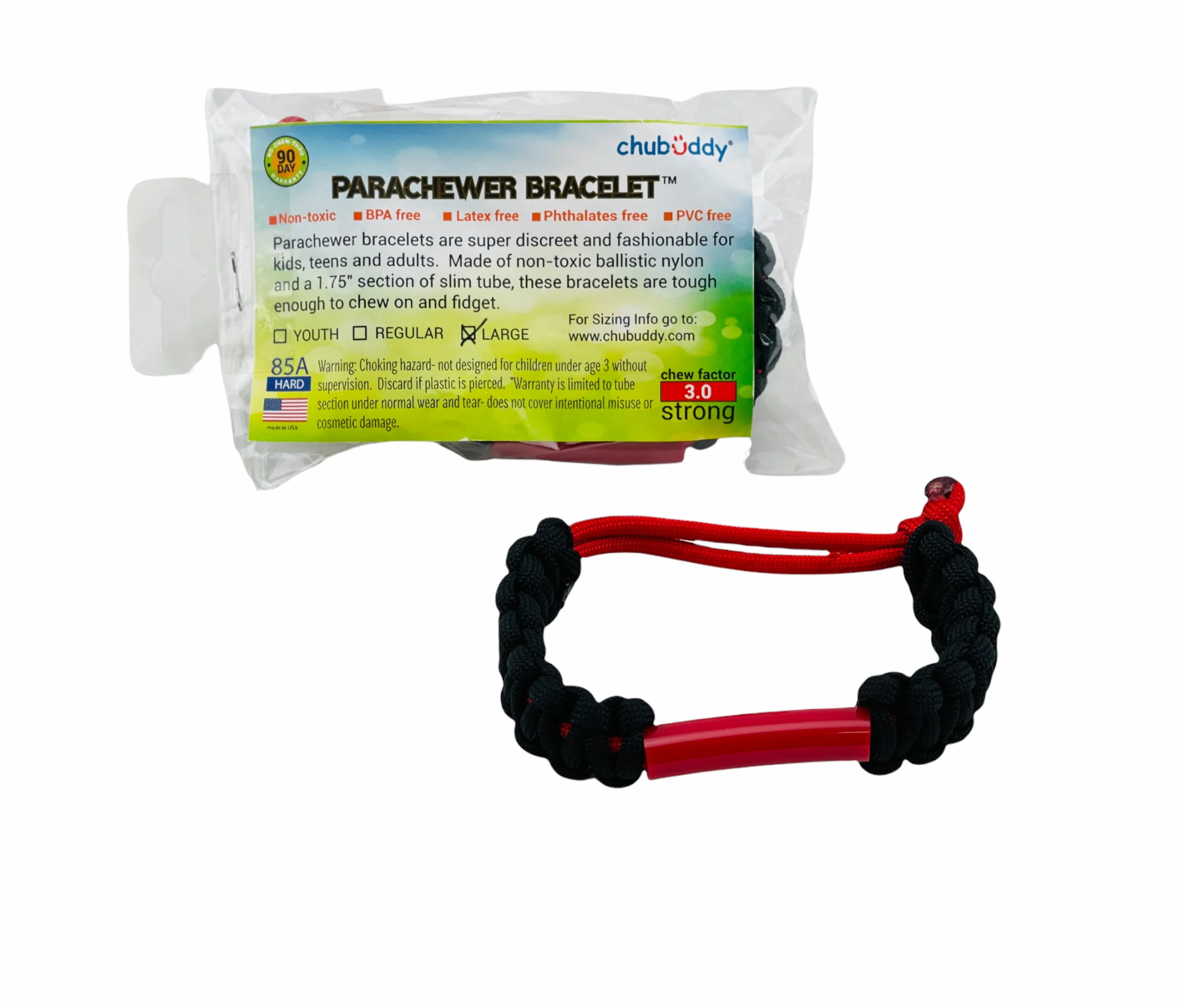 Chubuddy Parachewer Bracelet