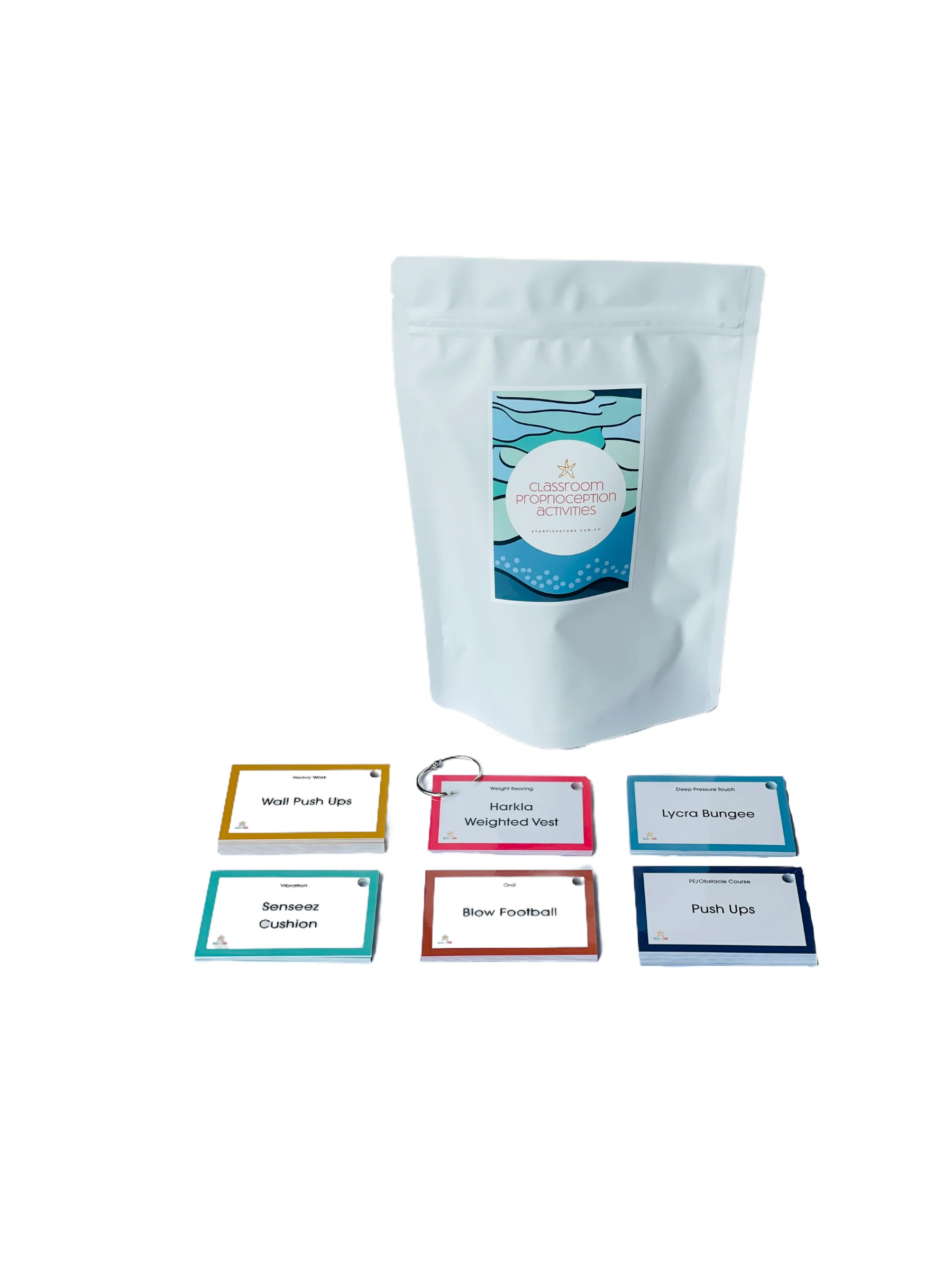 Classroom Proprioceptive Activities Cards