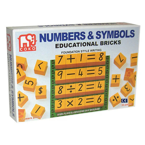 Coko Bricks Numbers & Symbols