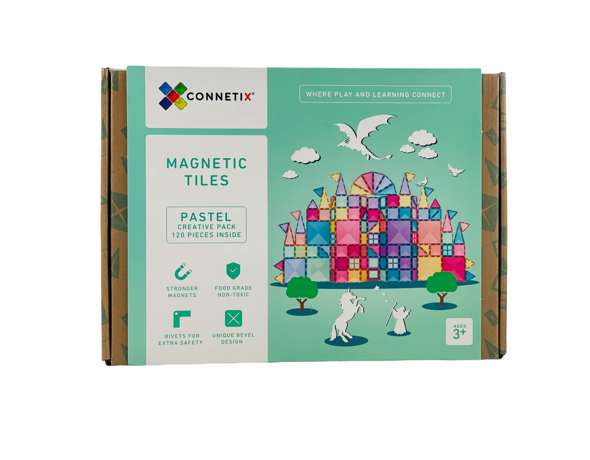 Connetix Tiles - Creative Pastel 120pc