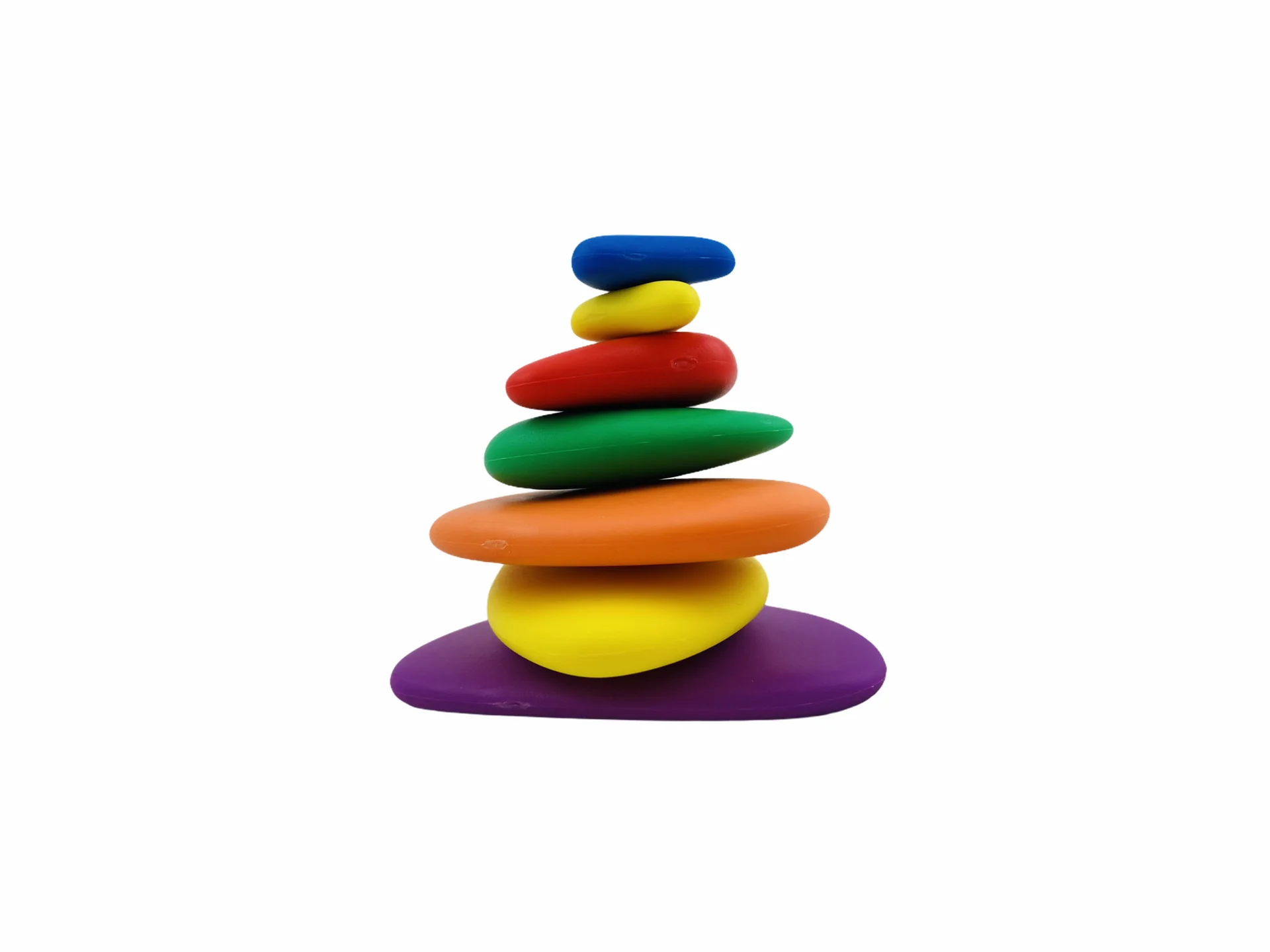 Rainbow Pebbles Fine Motor and Visual Matching Set - Jumbo