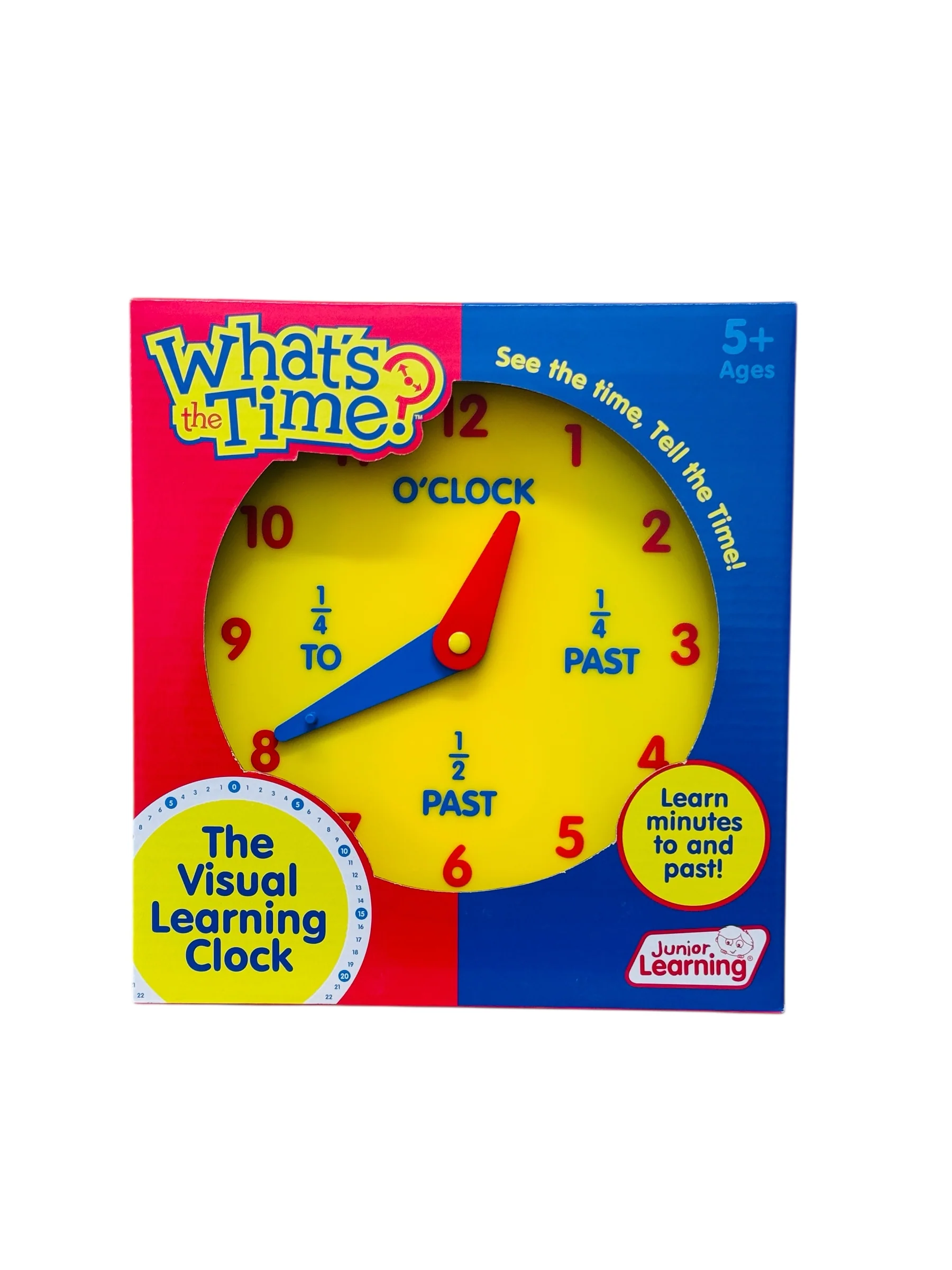 Geared Visual Learning Clock