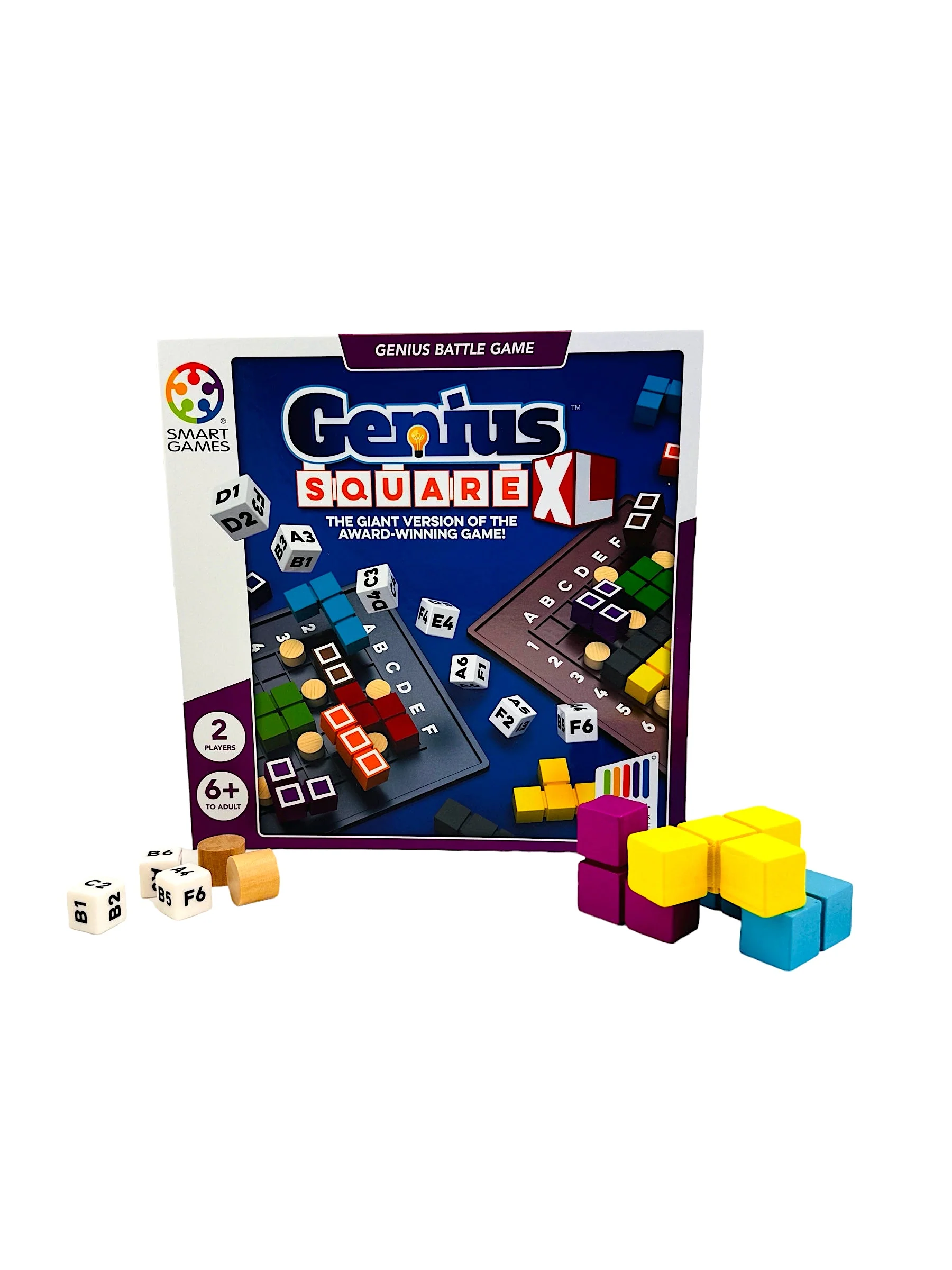 Genius Square XL - EasyHold EasySee Puzzle Game