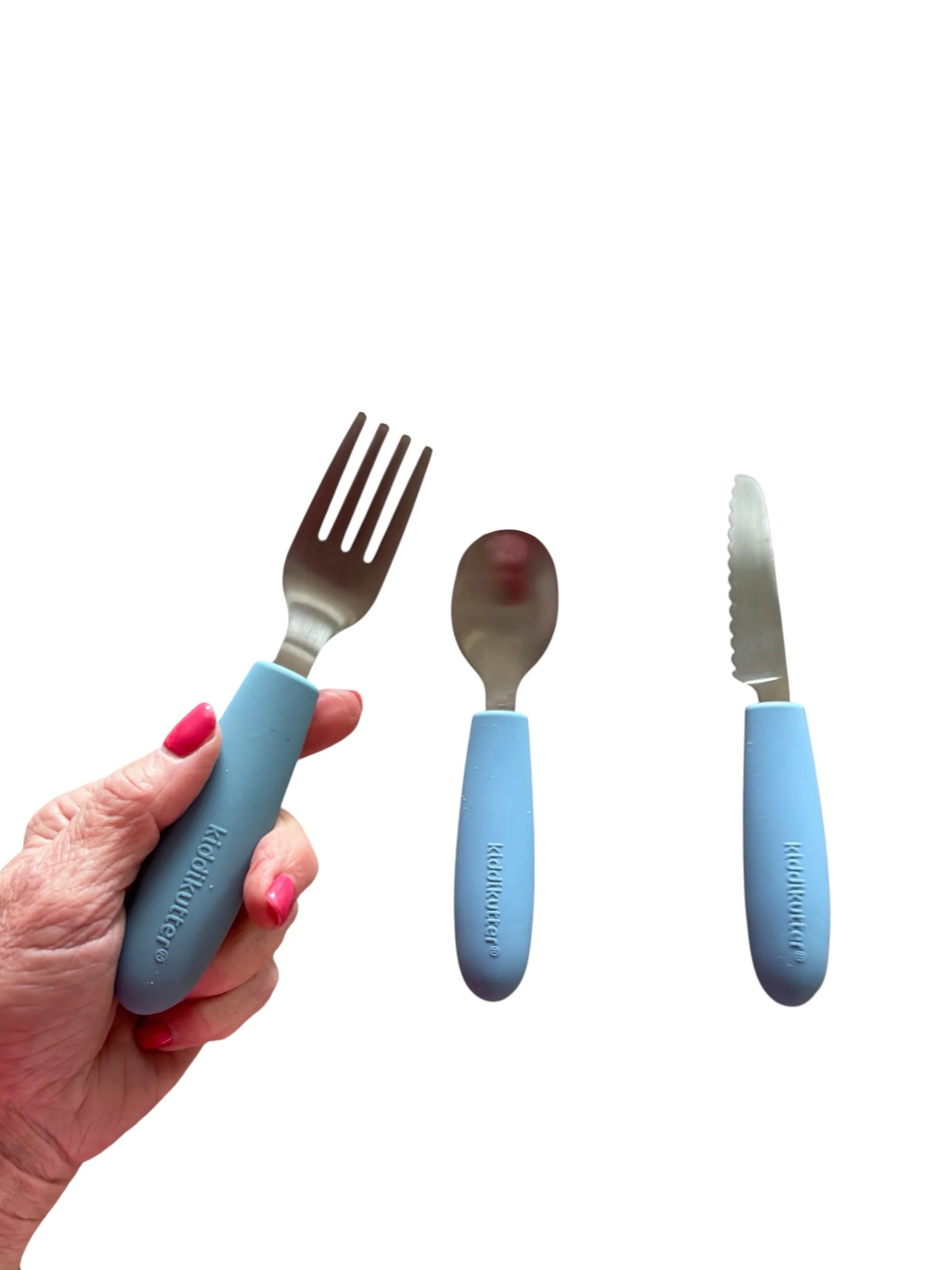 Kiddikutter Easy Hold Weighted Cutlery Set - Image 6