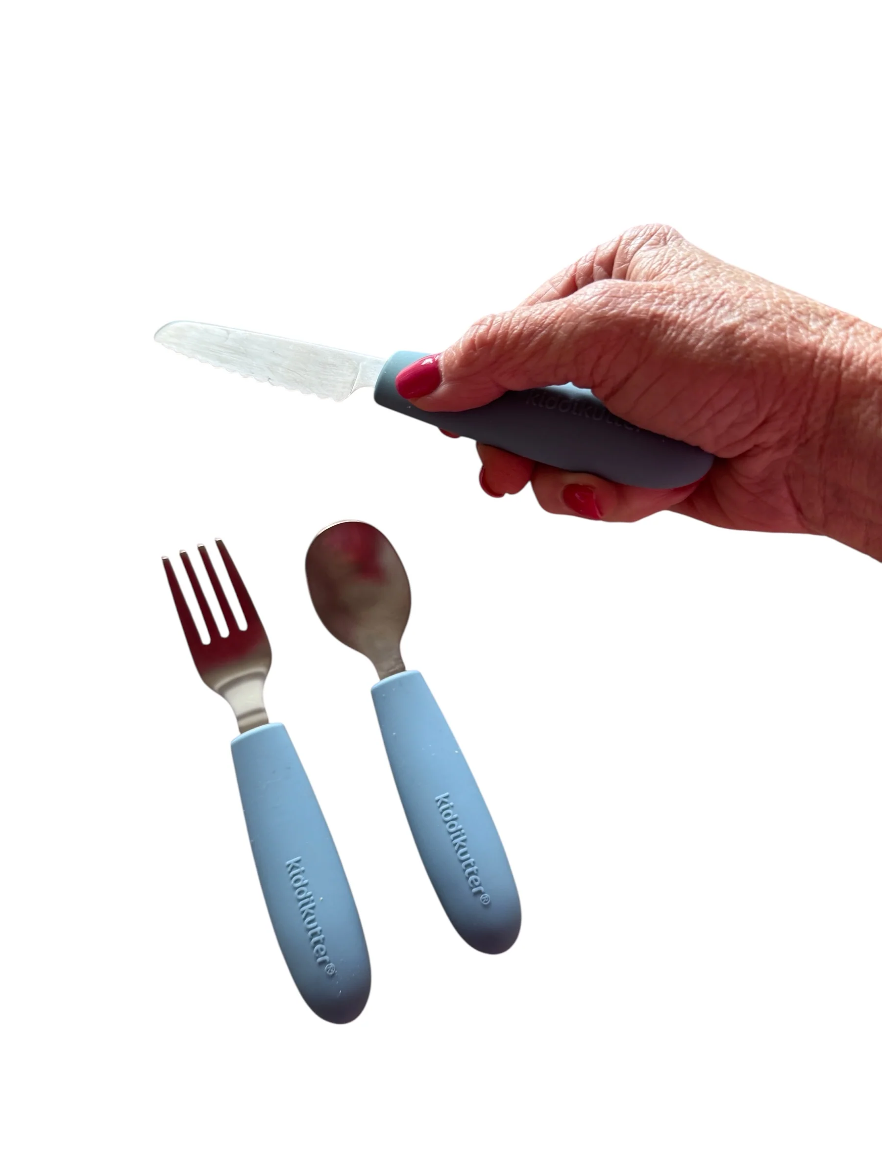 Kiddikutter Easy Hold Weighted Cutlery Set - Image 7