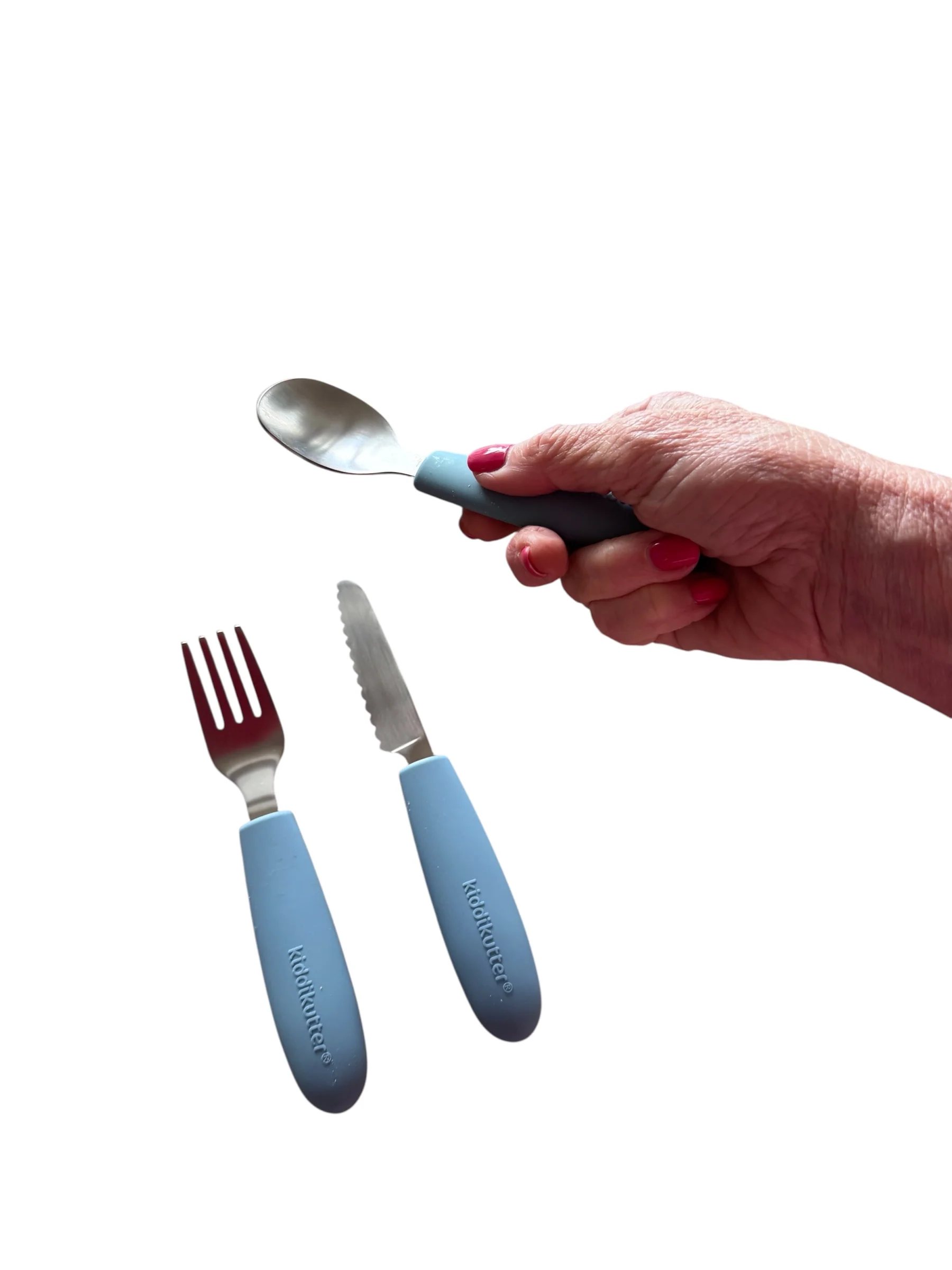 Kiddikutter Easy Hold Weighted Cutlery Set - Image 8