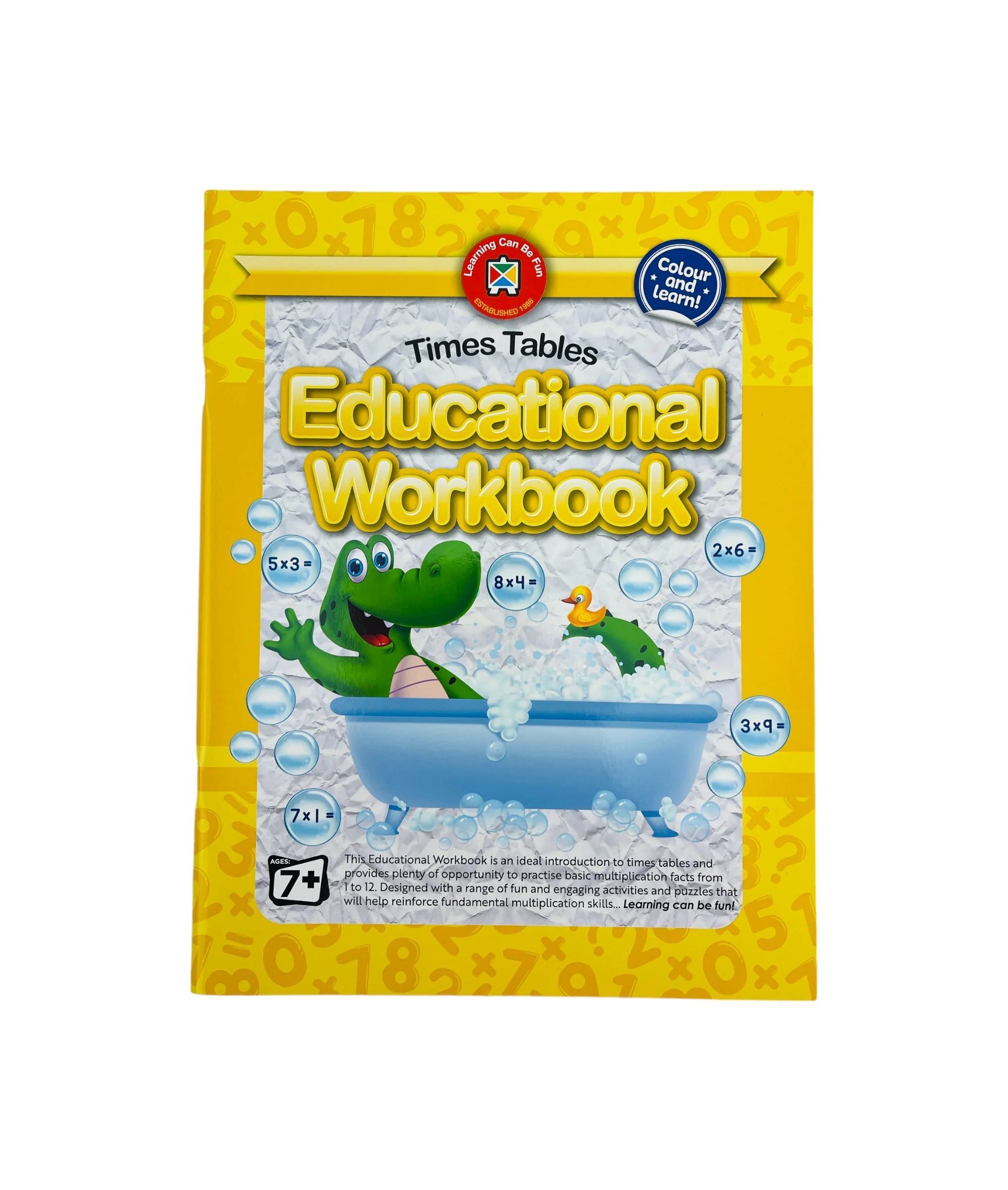 Times Tables Educational Workbook