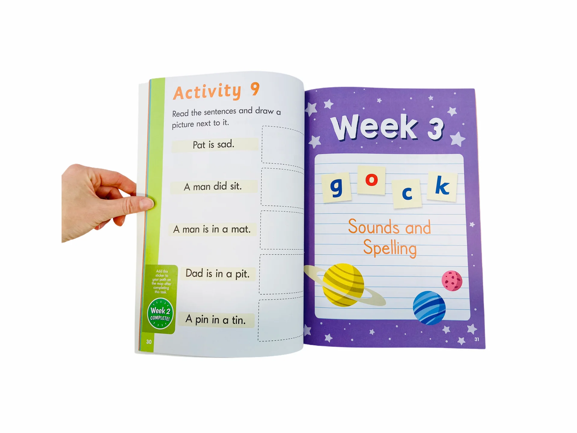 Phase 2 Workbook - Letter Sounds - Image 2
