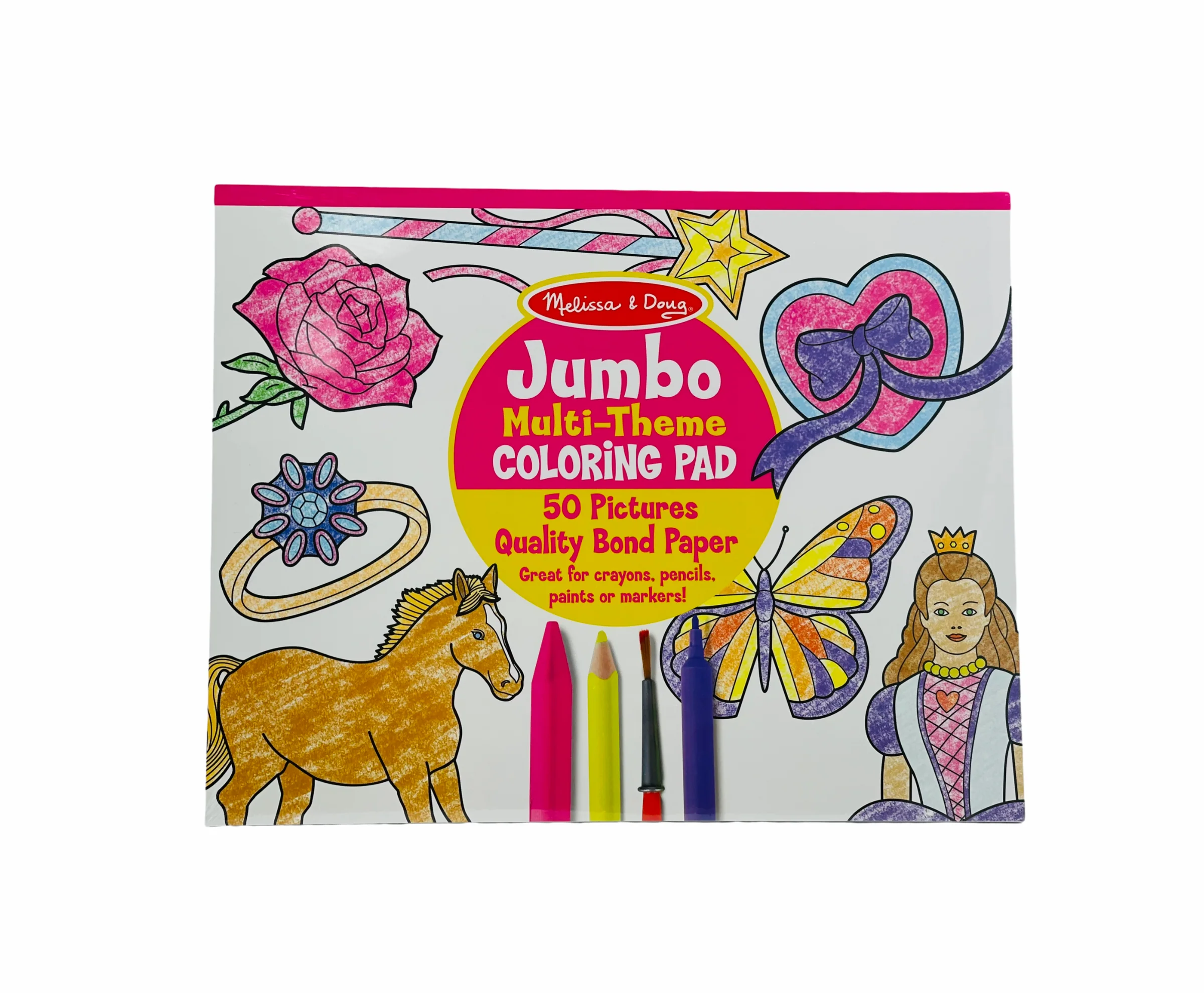 Melissa and Doug Jumbo Colouring Pad - Image 2