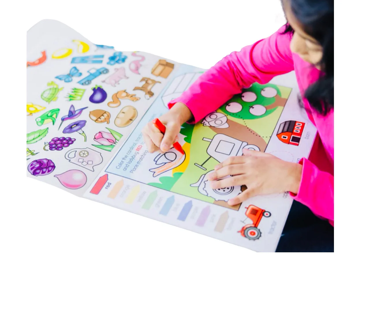 Melissa & Doug Colours and Shapes Activity Pad - Image 2