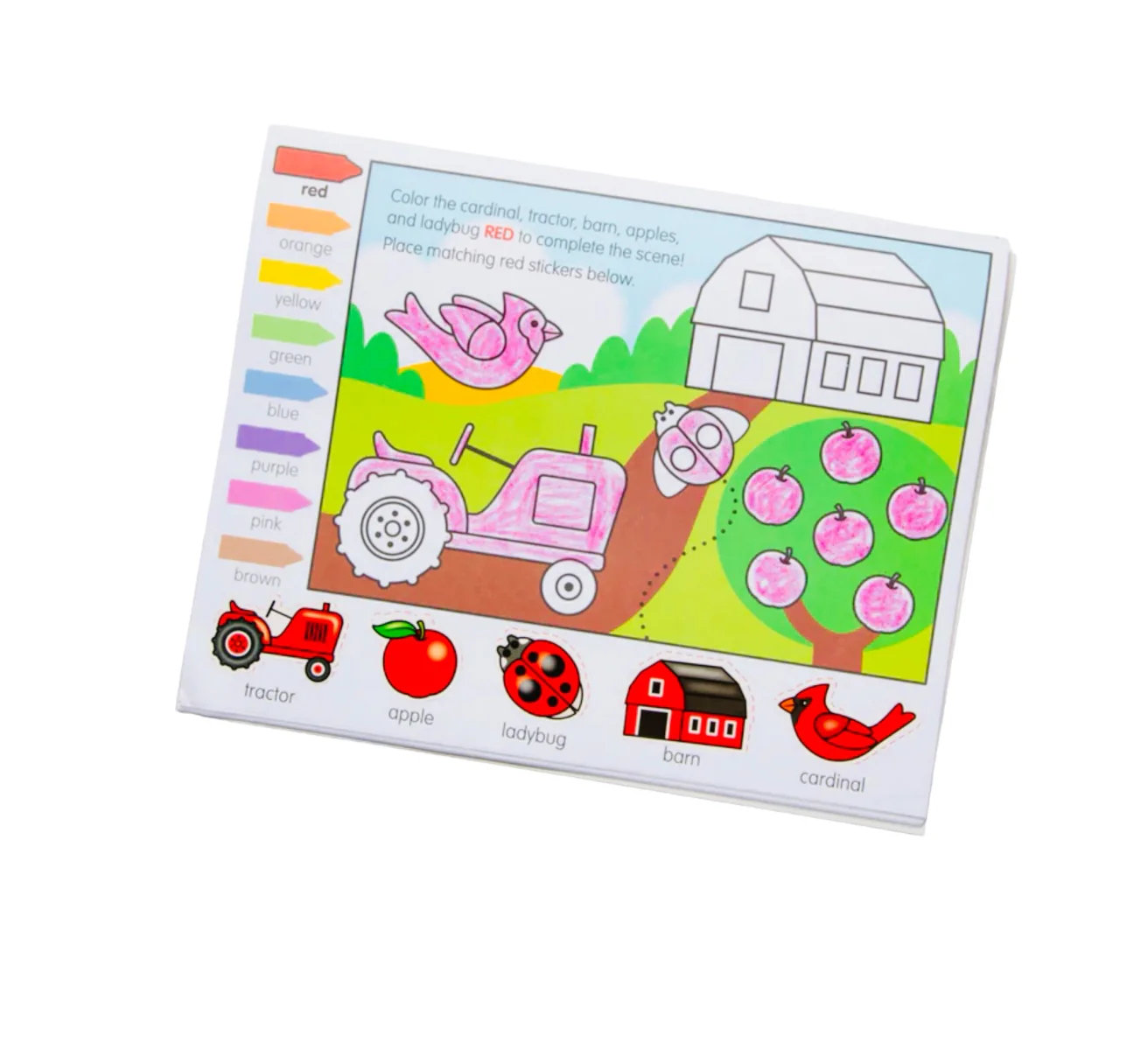 Melissa & Doug Colours and Shapes Activity Pad - Image 3
