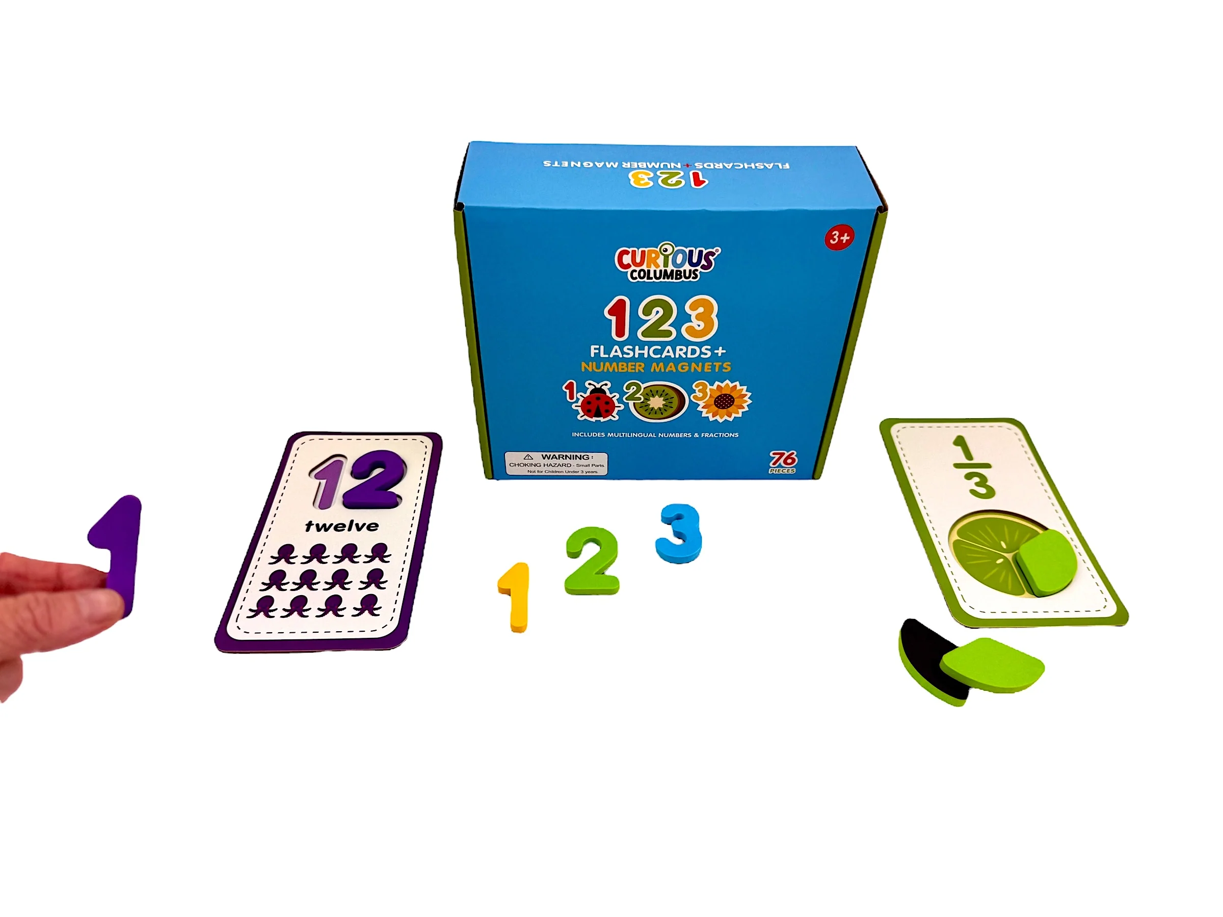 Number, Counting and Fraction Matching Flashcards - Image 2