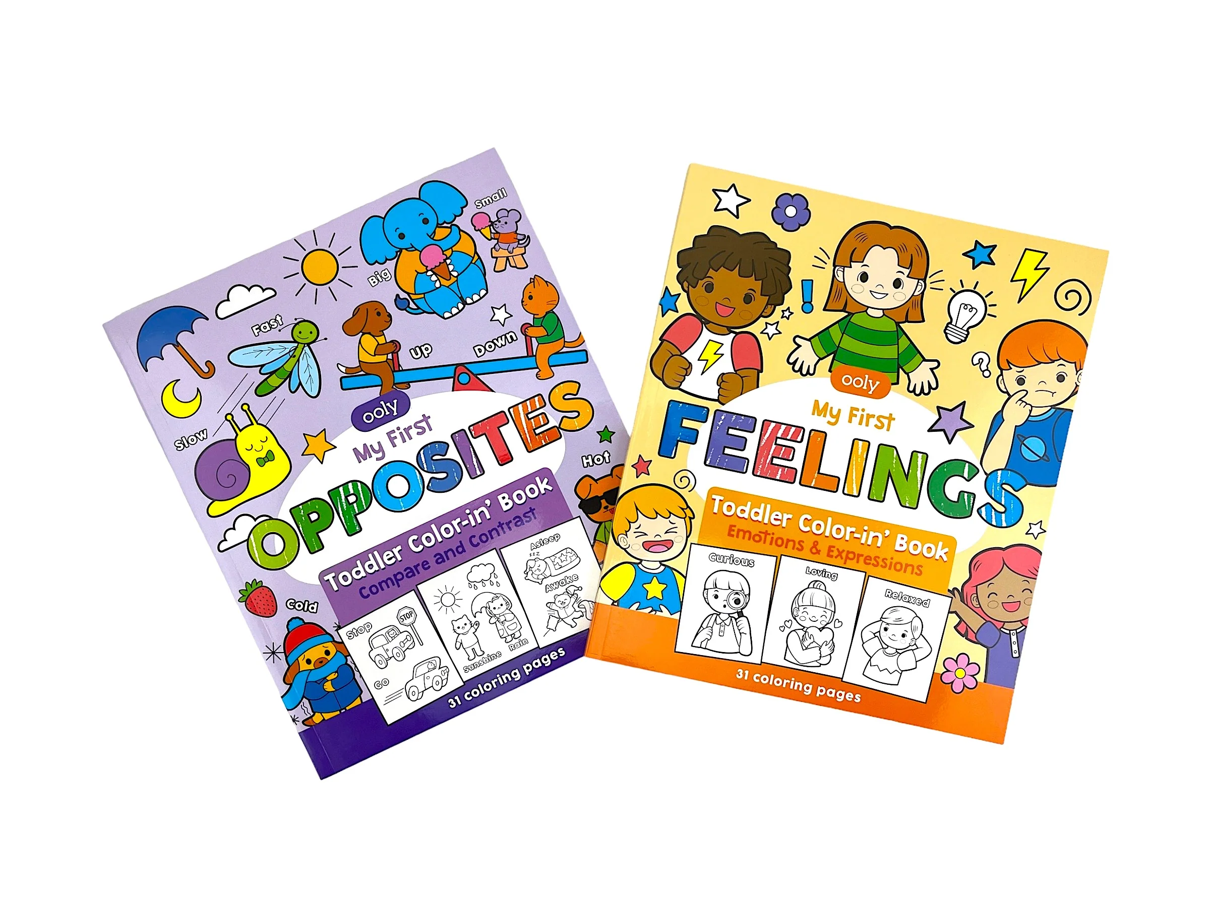 Ooly Colour-in' Book