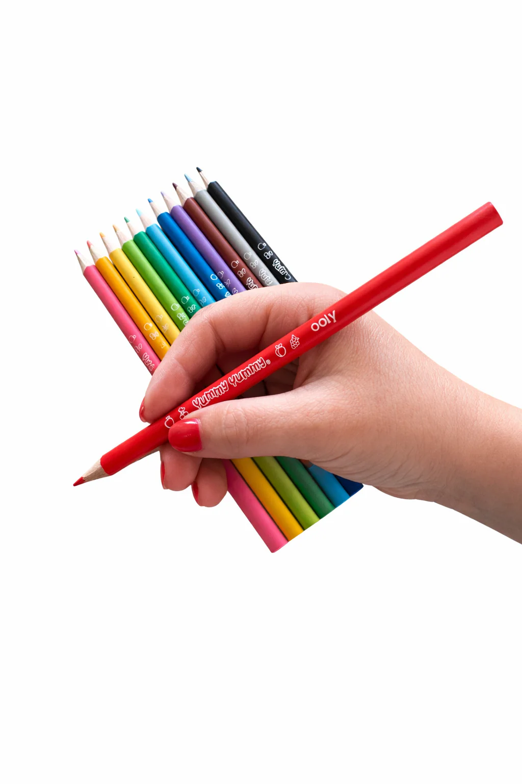 Ooly Yummy Yummy Fruit Scented Coloured Pencils - Image 2