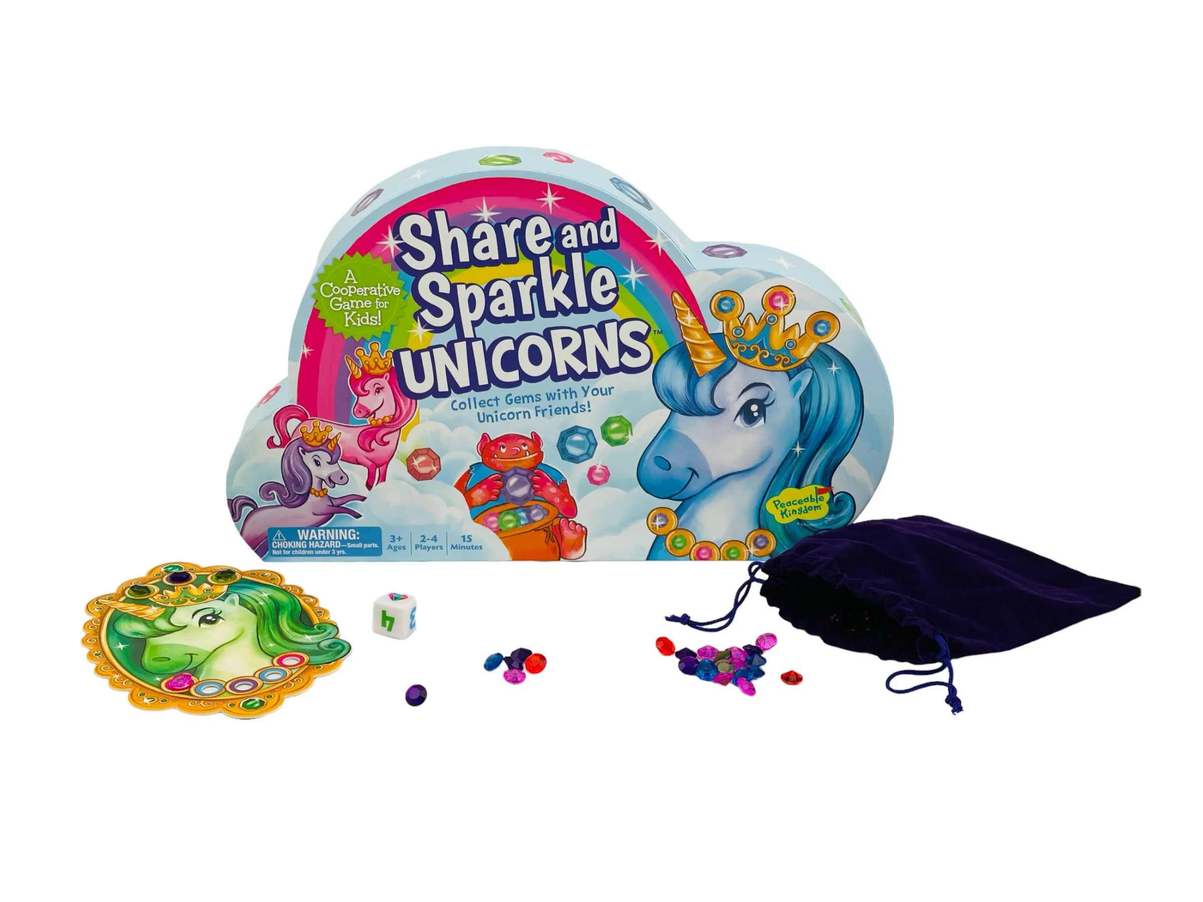 Peaceable Kingdom Share and Sparkle Unicorns - Image 4