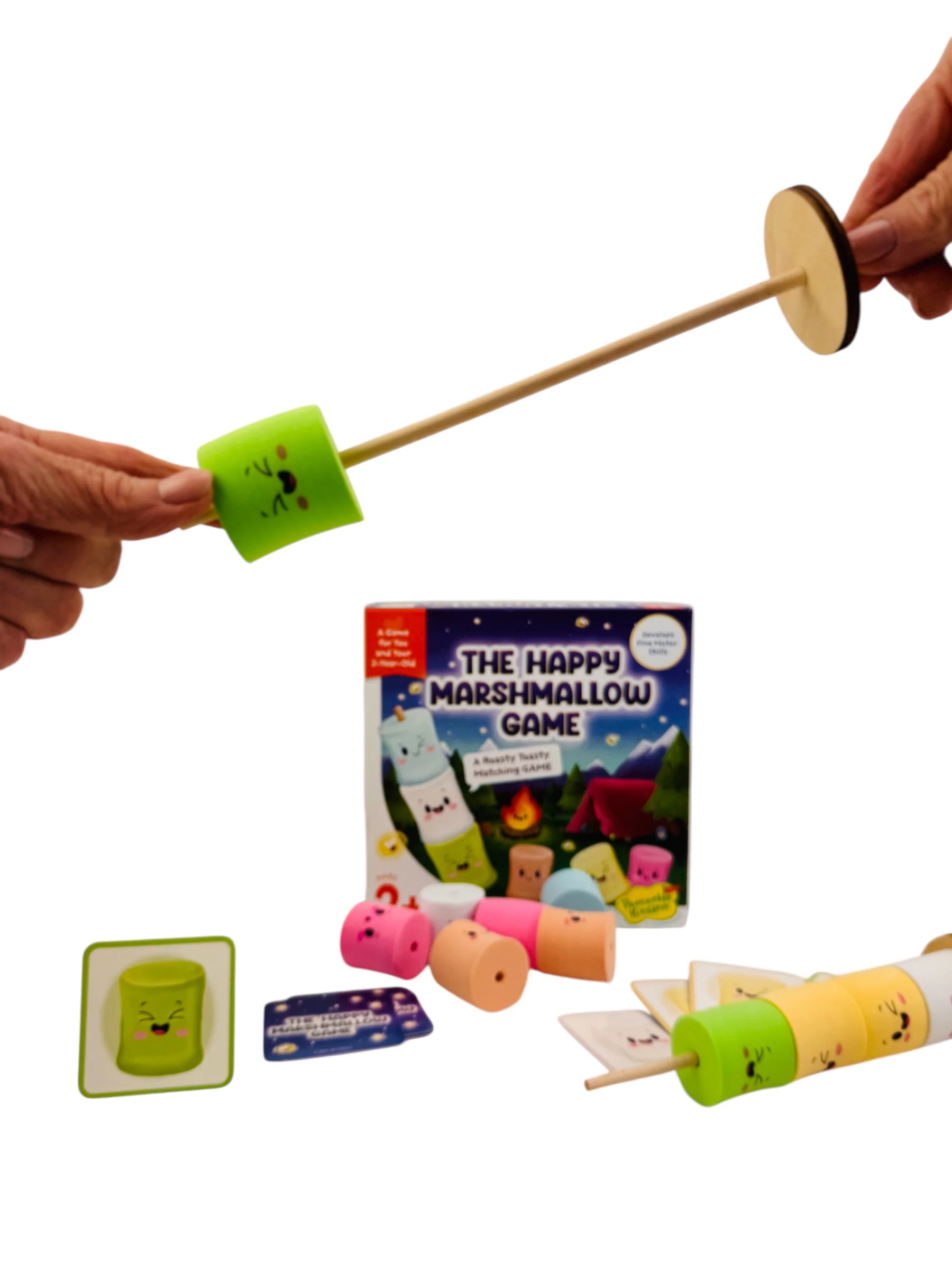 Peaceable Kingdom The Happy Marshmallow Game - Image 2
