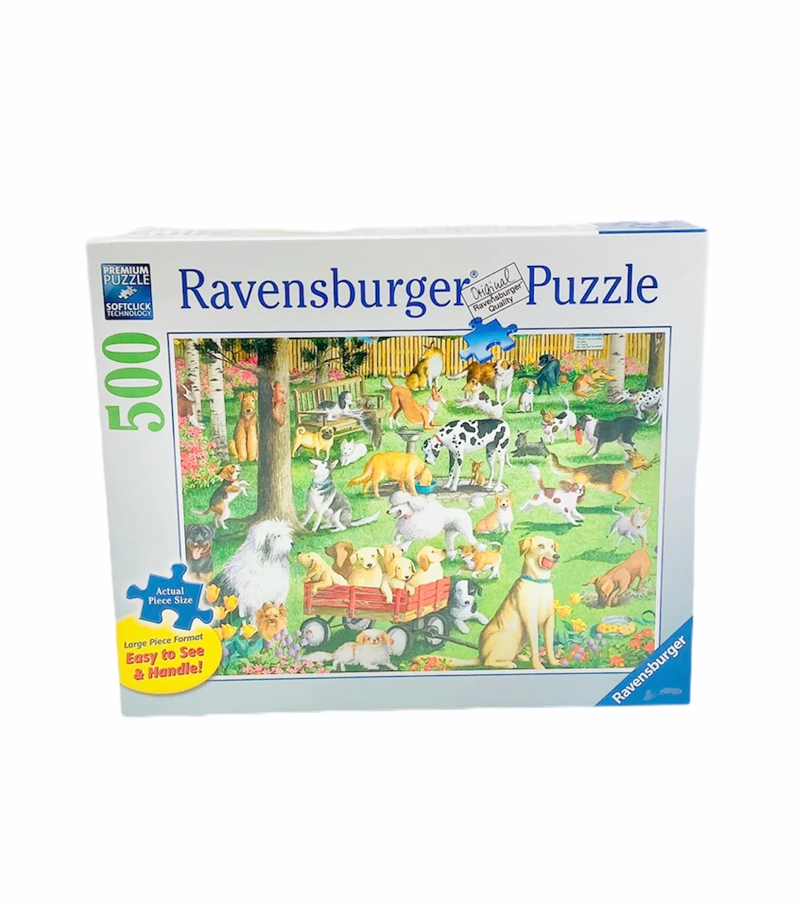 Ravensburger - At the Dog Park 500 Extra Large Format piece puzzle