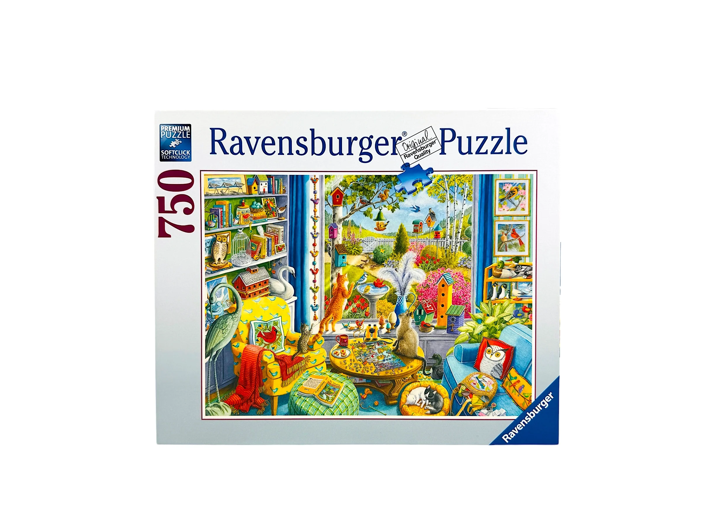 Ravensburger puzzle - Bird Watchers 750 Extra Large Format