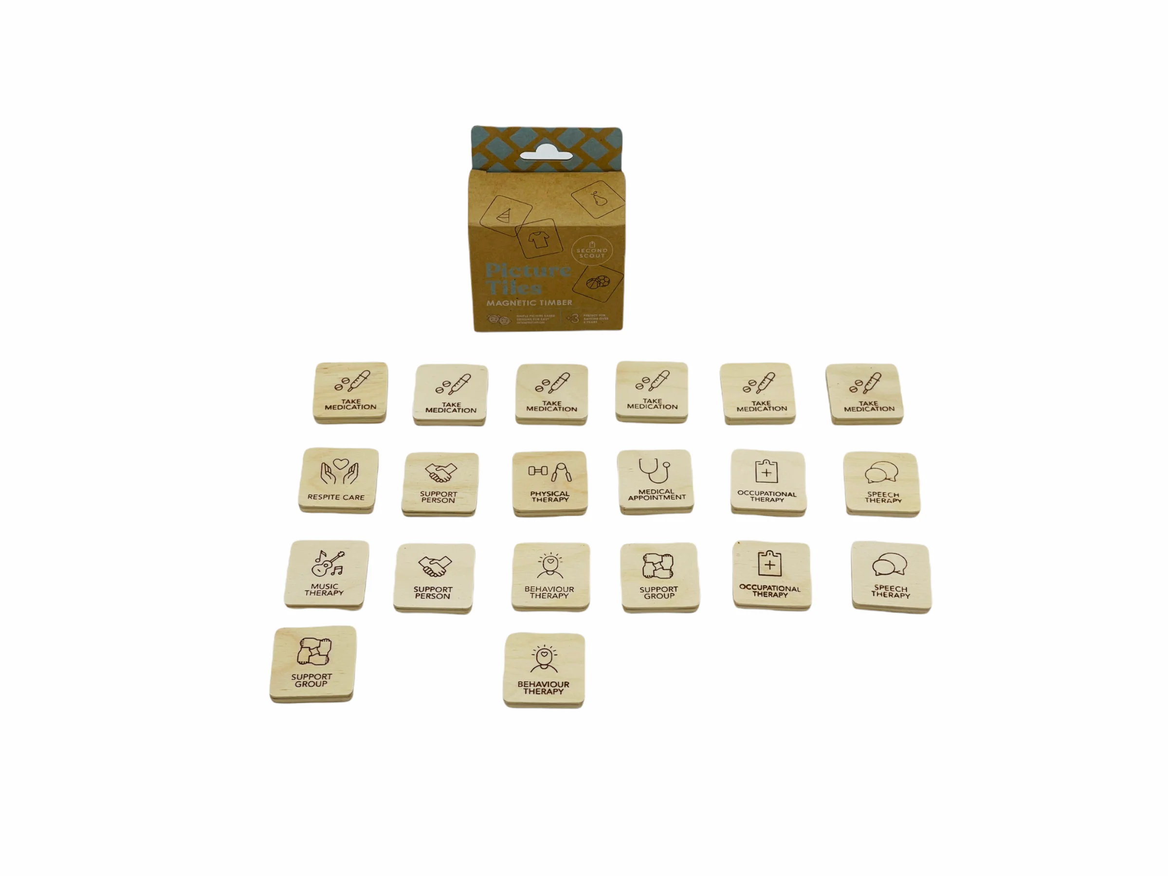 Second Scout Picture Tiles - Additional Needs