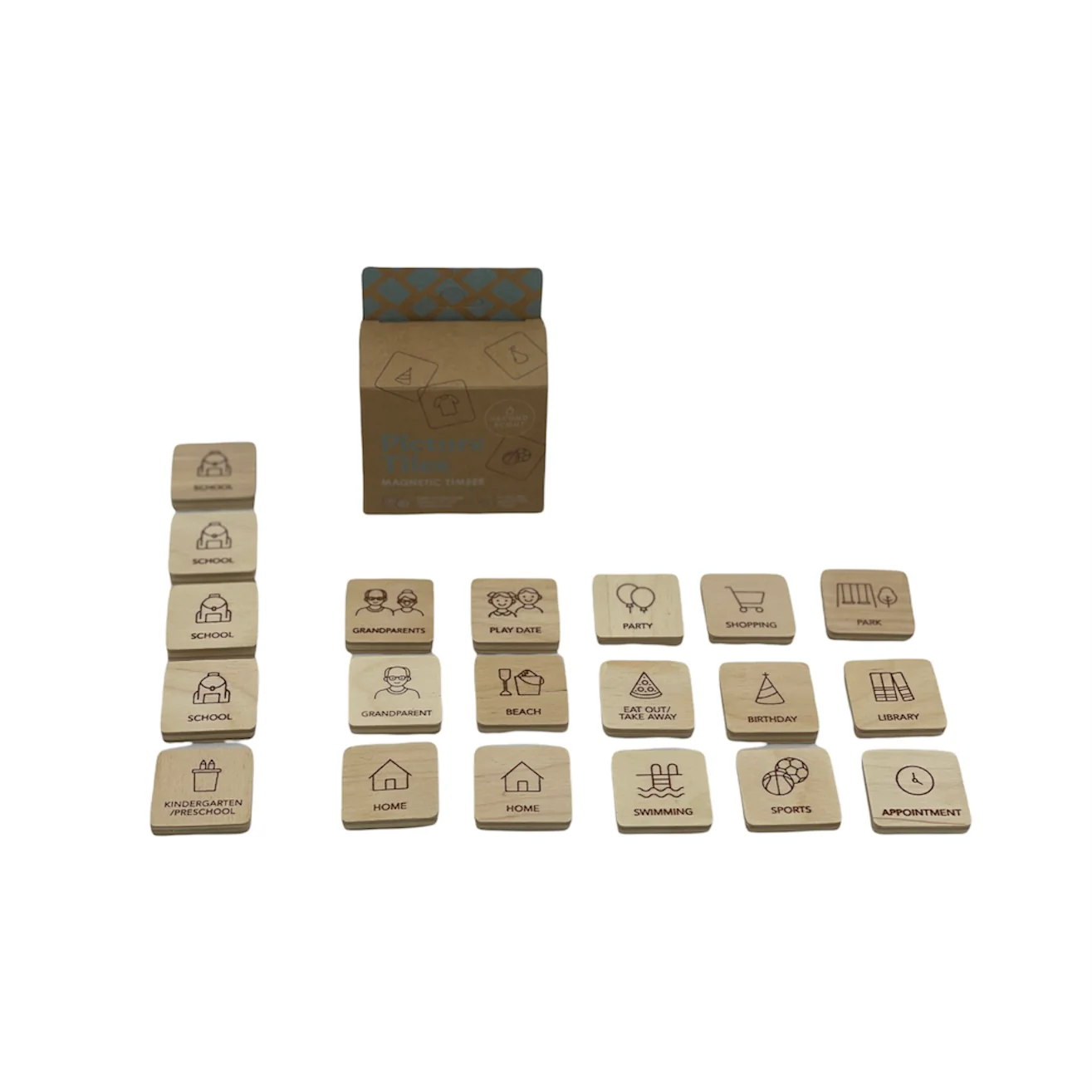 Second Scout Picture Tiles - Starter Pack