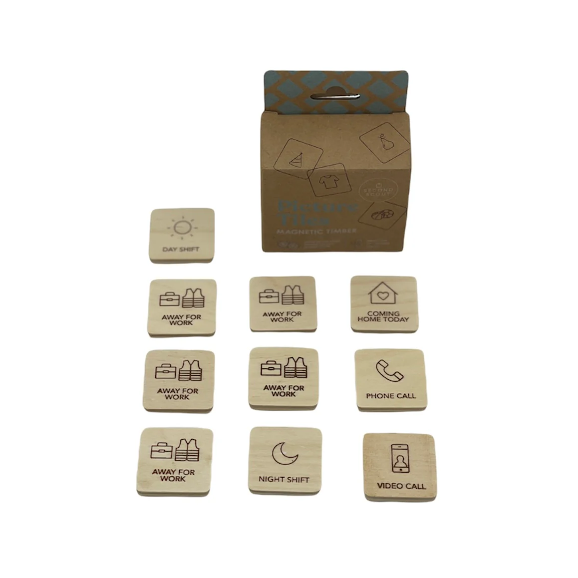 Second Scout Picture Tiles - Work