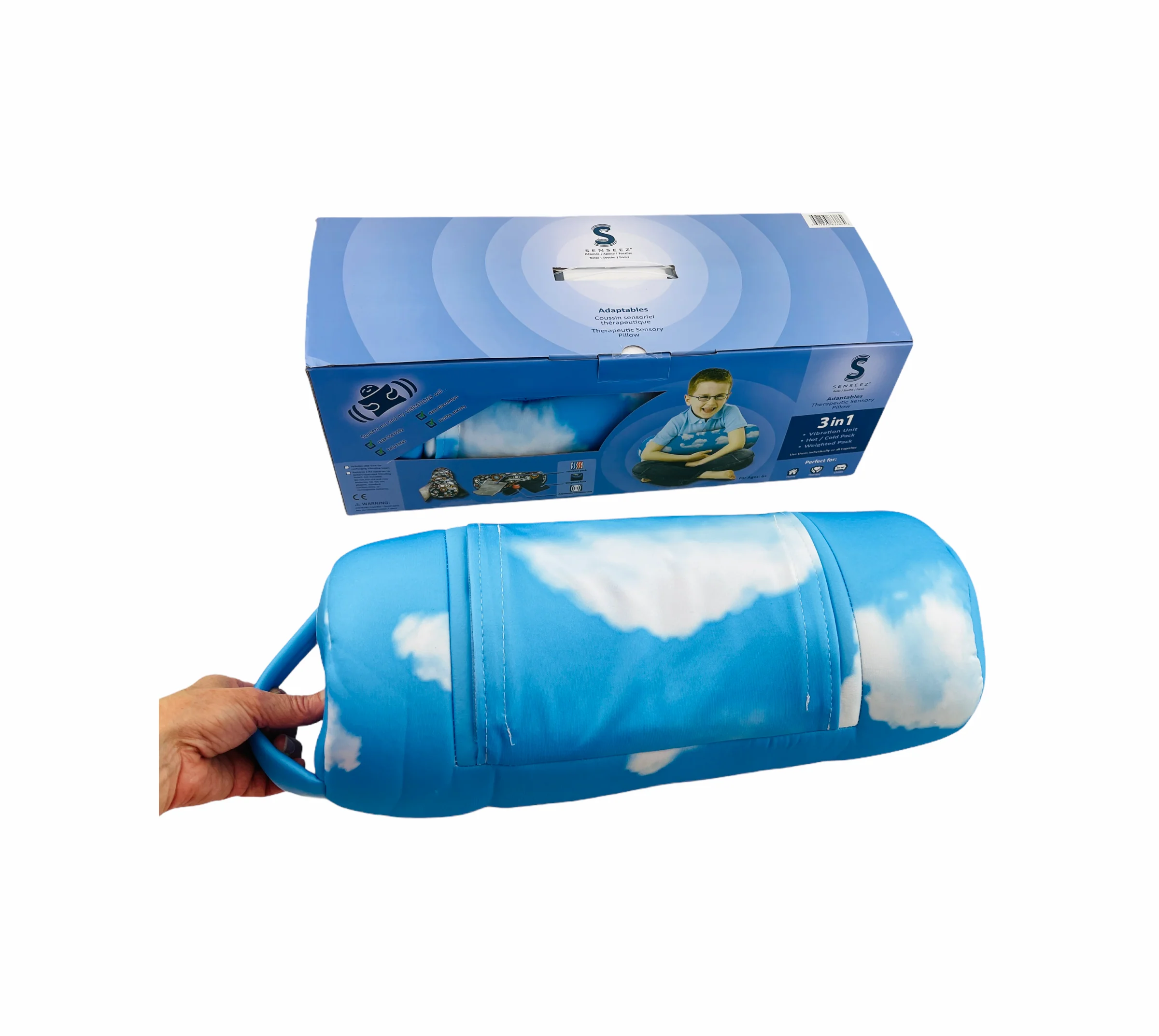 Senseez Adaptables Vibrating Cushion - Cloud - Image 3