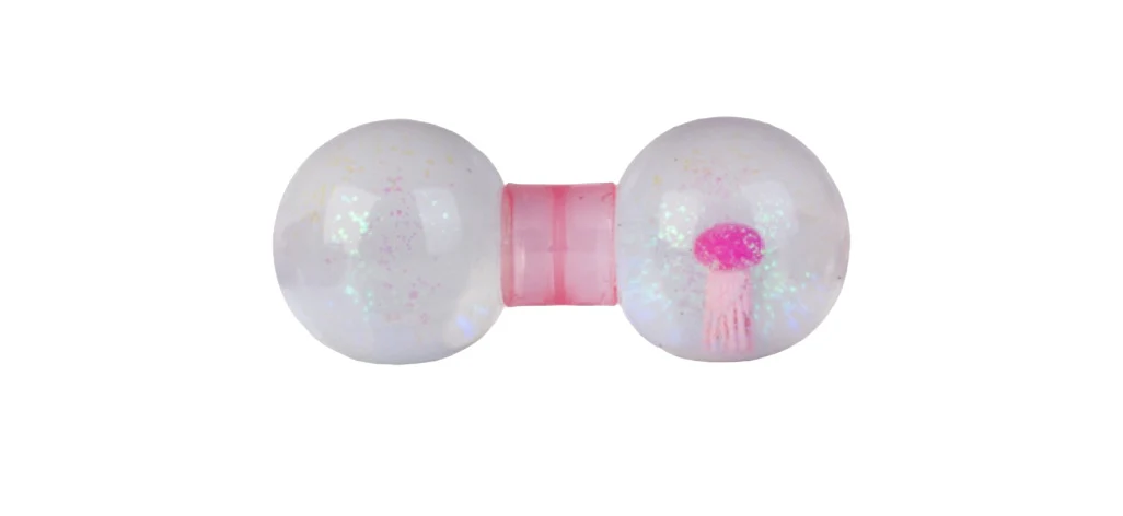 Smooshos Squishy Dumbbell - Jellyfish - Image 3