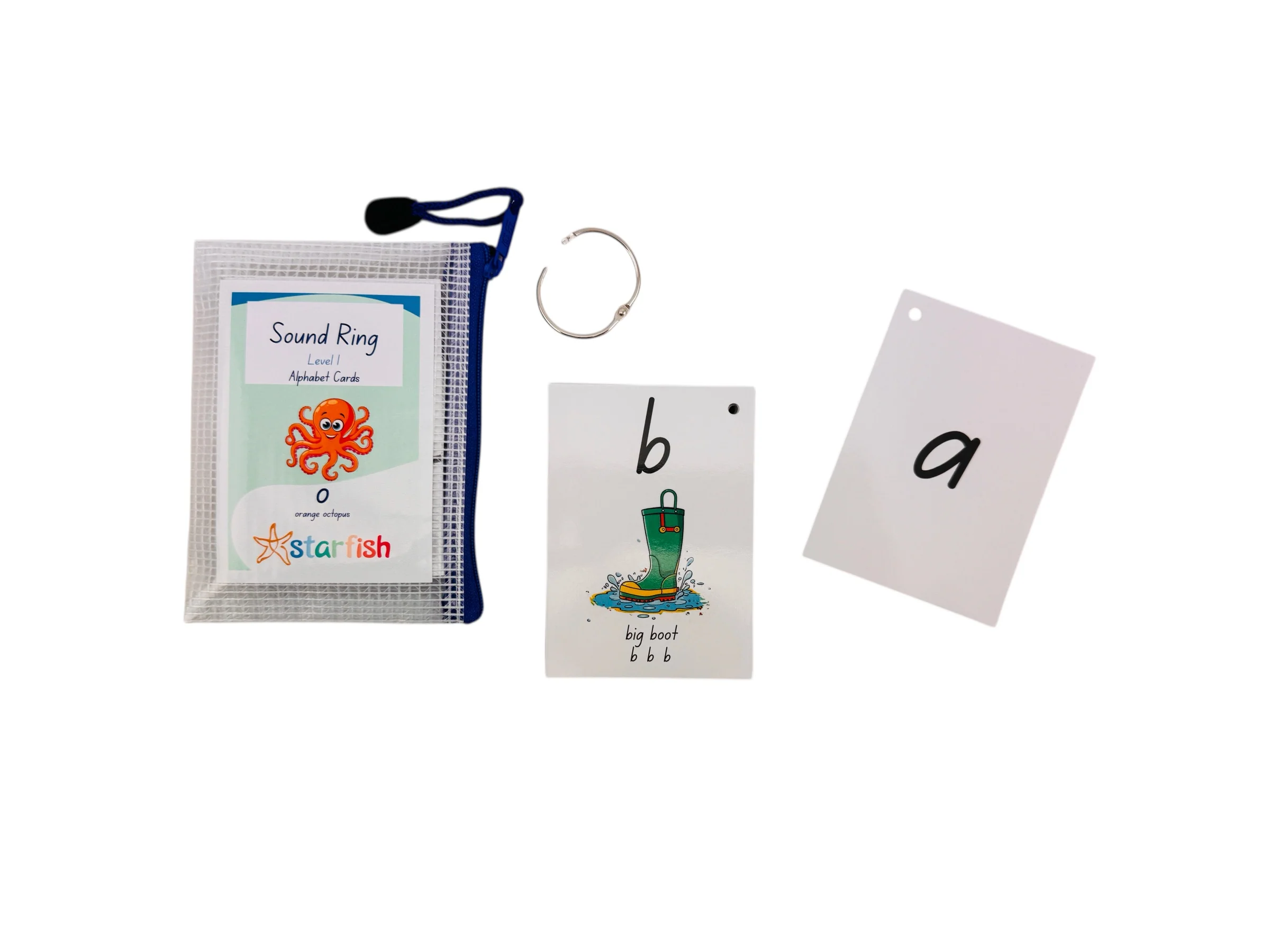 Starfish Sound Ring - Level 1 Alphabet - Image 3