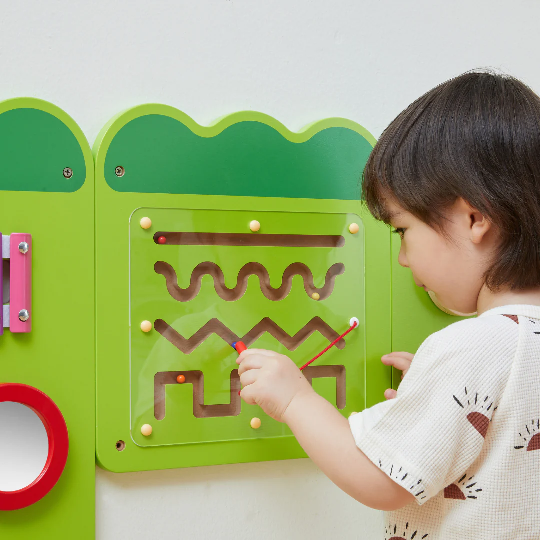 VIGA Interactive Wall Mural Junior Crocodile - Image 4