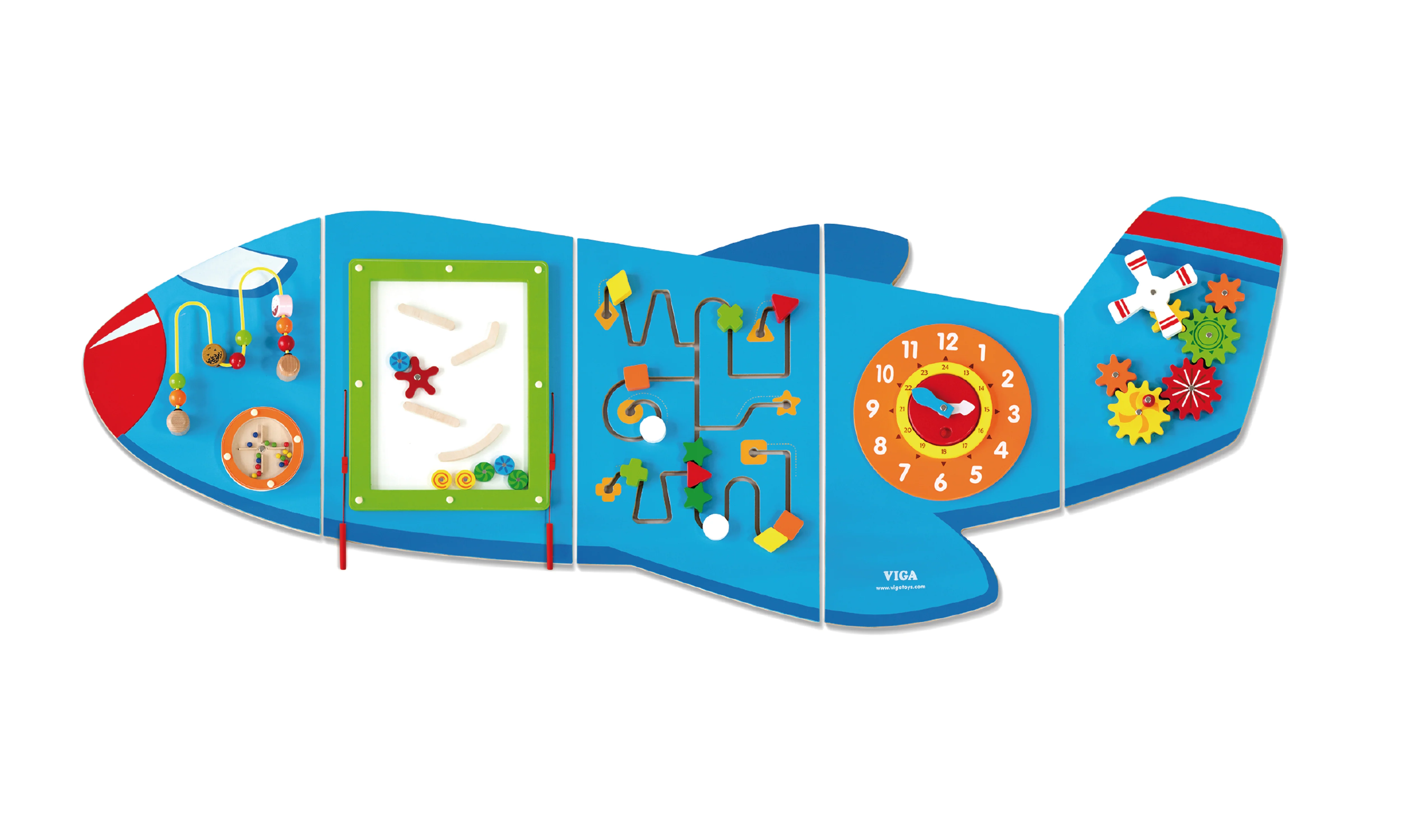 VIGA Interactive Wall Mural Plane